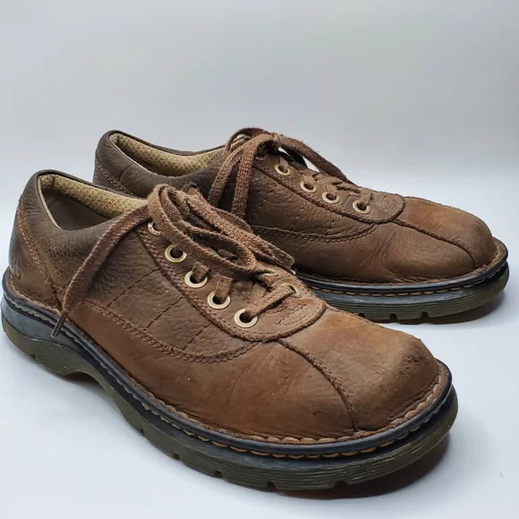 Vintage y2k 90s Dr. Martens John pebbled leather 5 eyelet oxford Dr. Martens 1990s Vintage Shoes for Men for sale - eBay main image 4